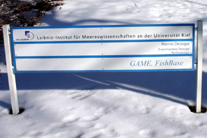 Das Leibnitz-Institut fr Meereswissenschaften an der Universitt Kiel.